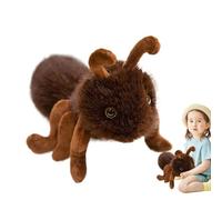JIEBWCHA Plush Animals, Plush, Soft Throw Pillow with Hippo Ant, Decorative Cushion Cushion for Boys Complete Complements