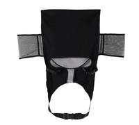 JIEBWCHA Portable Baby Airplane Seat Extender 74x42cm Fabric Toddler Airplane Bed Foldable Breathable Lightweight and Compact with Side Pocket in-fant Airplanes Seat Extender for Long Trip Sleeping