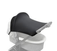 JIEBWCHA Pram Sun Shade Covers, Child Stroller Sunshade, Cotton Fabric Sun Shade for Baby, Foldable Adjustable, Blocks UV, to Aid Baby Sleep, for Pushchair, Stroller