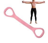 JIEBWCHA Resistance Band Figure 8-9 kg, Non-Slip Silicone Exercise Band for Arms, Pilates, Yoga, Home Exercise - for Home, Garage, Pilates, Yoga and Weight Training