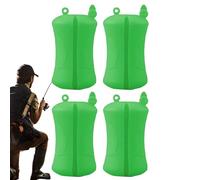 JIEBWCHA Rod Holder with Clip - Lightweight and Compact Rod for Equipment - Fixed Multifunctional 4 in 1 Portable for Hiking, Travel, Camping and Outdoor Activities