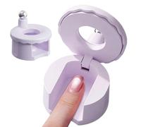 JIEBWCHA Rotating Magnetic Nail Tool - Manicure Helper | Glass Bead Suction of Nail,for Beginners Professionals Women Girls Ladies Wives Mothers Art Students DIY Enthusiasts Home