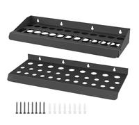 JIEBWCHA Screwdriver Holder - Robust Iron Screwdriver Holder for the Wall | Space-Saving Tool for Student Room Living Room Workshop Repair Workshop