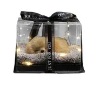 JIEBWCHA soft toy- Crackle Dog Toy with Sound, Interactive Decorative Model for Living Room Bedroom Desktop Home Decor