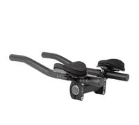 JIEBWCHA Split Aluminum Bike Aero Bar Adjustable Rest Handles For Road Bikes & Mountain Bicycles, 34x8x7cm, Tool-Free Installation, Ideal For Long-Distance Cycling, Commuting, Training