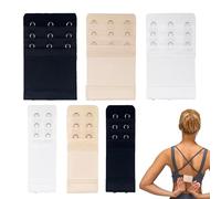 JIEBWCHA Stretching Bra Hooks | Bra Hooks Extenders for Women | Buckle Extension Soft Elastic Strap for Pregnancy Nursing Daily Use