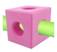 JIEBWCHA Swimming Pool Floating Noodle Connector - Coloured EVA - Connector for Floating Noodle - for Children Boys Girls Adults Family Beach Lake River Bathroom Bathroom Home