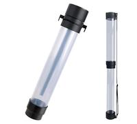 JIEBWCHA Tennis Ball Recording Tube, Tennis Ball Gripper Tube, Large Volume Collector for Tennis Balls with Shoulder Strap for Place Staff, Campus Teams and Tournament Organisers