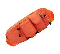 JIEBWCHA Waist Pack for Running - Waist Pocket with Zipper Compartment | Running Belt for Hiking Gym Cycling Hiking Travel Workout, orange, Consulte la descripción, See description