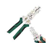 JIEBWCHA Wire Stripping Pliers, Wire Stripper - Wire Stripper Pintier Folding Wire for Electricians | Portable Efficiency Multifunction Crimping Cables I Home Improvement, The