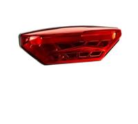 Jiechao 3 Wires LED Motorcycle Tail Brake Light Rear License Lamp Daytime Running Universal 12V Scooter Stop Brake Lamp(1pc Red)