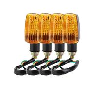 Jiechao Turning Indicators 4PCS Universal Motorcycle Blub Turn Lamp Turning Light Amber Motorcycle Accessories 12V