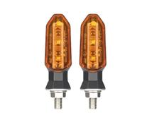 Jiechao Turning Indicators 8mm Motorcycle 12V LED Turn Lights Amber Light Turn Lamp Accessories(Color -g)