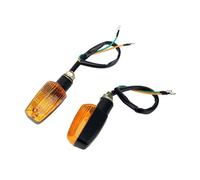 Jiechao Turning Indicators Universal Motorcycle Blub Turn Lamp 12V Light Amber Accessories(Color2)