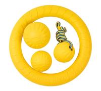 Jieffifa Dog Training Ball on A Rope, for Swimming Fling Foam Ball Toy, for Full-Aged Dog