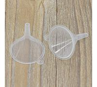 jieGorge 10Pcs Small Plastic For Perfume Diffuser Bottle Mini Liquid Oil Funnels, Kitchen,Dining & Bar for Easter Day (White)