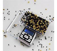 jieGorge 500g x 0.1g Digital Scale Jewelry Gold Herb Balance Weight Gram LCD, Kitchen,Dining & Bar for Easter Day (Silver)