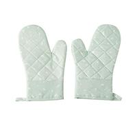 jieGorge Kitchen Cooking Microwave Oven Gloves Mitts Pot Pad Heat Proof Protected, Kitchen，Dining & Bar for Easter Day (Green)