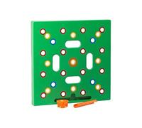 jiejack Gardening Plant Template - Sowing Template with Circle & Square Shapes, Spacers for Vegetables & Plants - Practical Garden Tool for Precise Seeding (Green)