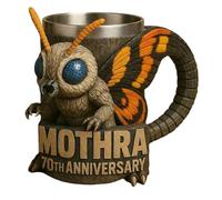 jiejack Godzilla Personalized 3D Coffee Mug, Creative Relief Cups, Gift for Movie Lovers, Fans Gift Idea, Drinking Glass with 3D Design (F)