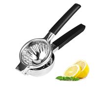 JIEJIE Lemon Squeezer Extra Large Lemon Juicer Hand Press, Stainless Steel 304 Handle Press Tool Juicer Manual Citrus Perfect for Juicing Oranges, Pomegranate, Lemons & Limes
