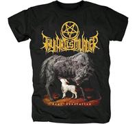 JIEKXAONF Bloodhoof Thy Art is Murder Deathcore Short Sleeve Men's Cotton T-Shirt Black