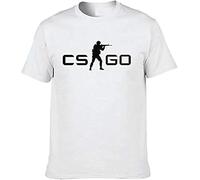 JIEKXAONF CSGO White Tshirt Counter Strike Global Offensive White Tshirt