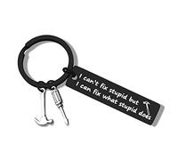 Jielahua Carpenter Builder Gifts Carpenter Gifts for Men keyring Woodworker Handyman Gifts for Husband Dad Boyfriend Son Grandpa Friends Mechanic Woodworker Coworker Gifts Christmas Birthday Gifts