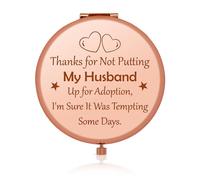 Jielahua Thank You Gift for Mother in Law Mother in Law Gift from Daughter in Law Travel Makeup Mirror Bonus Mom Gift Wedding Gifts Christmas Birthday Gifts for Mother in Law Compact Makeup Mirror