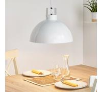 Jieldé Dante D450 hanging light, white, Ø 45 cm