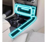 JIELIOP Car Gearbox Panel Navigation Screen Automotive Interior TPU Protective Film Anti-Scratch Sticker For Lexus LX 570 2012-2015