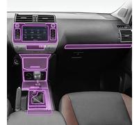 JIELIOP Car Interior Center Console Transparent TPU Protective Film Anti Scratch Sticker LCD Screen PPF,for Toyota Prado 2018-2023