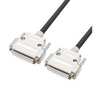 Jienk 5FT 26AWG DB25 Female to Female Serial Extension Cable, RS232 25Pins Metal Case Connector Serial Port Cable for Printer