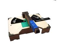 Jieotwice Manual Angle Cutter Boat Model Making Building Tool Kit Ship Hull Wood Strip Sharp-Angle Cutting Sailboat Deck Angle Slicer(C)