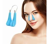 jieri Nose Shaper Lifter Clip, Silicone Beauty Up Lifting Soft Safety Pain-Free Silicone Nose Corrector, Bridge Straightener Shrinker for Wide Noses Men Girls