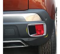 JIERS For Peugeot 3008 GT 2017-2020, ABS Chrome Rear Fog Light Lamp Cover Trim Tail Foglight Bezel Frame Car Accessories