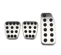 JIERS Pedal Pad Cover, for Honda Fit Jazz 2011-2020, Stainless Steel Car Styling Car Pedals Car Pedal Cover Parts Accessories