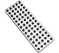 JIERS Pedal Pad Cover, for Mercedes Benz A B C E S CLS SLK CLA GLA GLK ML G GL Series, Steel Footrest Foot Rest Dead Pedal Pad Cover Car Styling