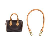 jiesinlov 27.5inches Vachetta Leather Shoulder Strap Replacement,Bags Strap for Speedy 25 30 Handbags, Beeswax, Length:27.5in