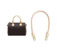 jiesinlov 27.5inches Vachetta Leather Shoulder Strap Replacement,Bags Strap for Speedy 25 30 Handbags, Apricot, Length:27.5in