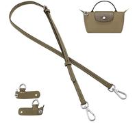 Jiesinlov Leather Bag Shoulder Strap Replacement Crossbody Adjustable Conversion Kit Fit for Mini Pouch(NEW-ARTICHOKE GREEN)
