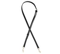 Jiesinlov Microfiber Leather Purse Shoulder Straps Replacement for Handbag or Bucket Bag, Black-gold, W0.47IN