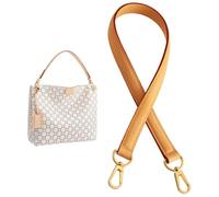 Jiesinlov Vachetta Leather Replacement Shoulder Bag for Handbag, Width: 65 cm - Beeswax, Longueur:65cm,Largeur:1.8cm
