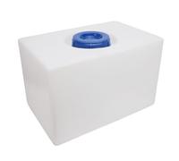 JIESOO 16 Gallons RV Fresh Water Tank for Drinking And Potable Water for Campers, Trailers, And RVs, With 130mm Large Inlet, 21.3 X 13.6 X 13.6in