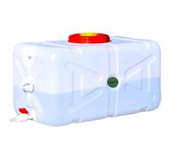 JIESOO Rain Barrels Thick Water Containers Plastic Tank Outdoor Rainwater Collector Car Portable Hand Bucket Camping & Hiking Storage