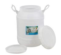 JIESOO Storage Fermentation Barrels Food Grade Plastic Wine Barrels Can Contain Water, Honey, Wine and Other Liquid(20L)