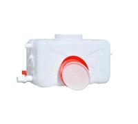 JIESOO Water Tank Horizontal Water Container Food Grade Plastic Bucket With Cover And Valve Handle Design durable Convenient Carry(50L)