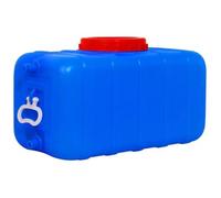 JIESOO Water Tank Water Container Portable Water Tank 25L/50L/100L/150L/200L Water Storage Bucket with Tap Hiking, Picnic, Travel and BBQ Outdoor Travel Water Carrier(Blue,50L)