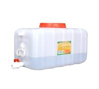 JIESOO Water Tank Water Containers With Tap And Lid Thickened Portable Household For Camping Hiking Climbing Travel Outdoor Activities Other Places(200L)