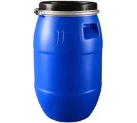 JIESOO Water Tank Water Tank 30L/50L/60L/100L Thick Plastic Circular Water Storage Container Storage Bucket with Lid Portable Camping Water Container(60L)